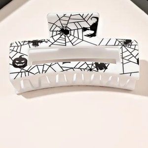 NWT! Large  Spider Web Claw Clip Hair Duck Clip